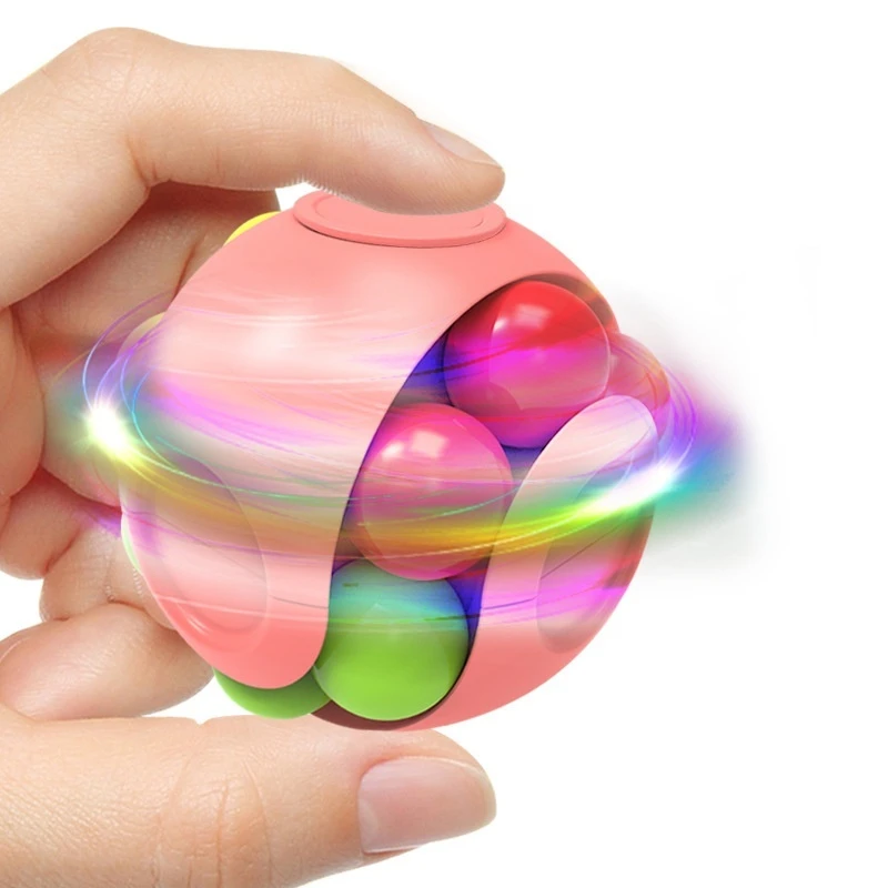 Rotating Track Magic Cube Fidget Spinner Magic Bean Stress Relief Toy Creative Interactive Design Daily Relaxing For Adults
Rotating Track Magic Cube Fidget Spinner Magic Bean Stress Relief Toy Creative Interactive Design Daily Relaxing For Adults