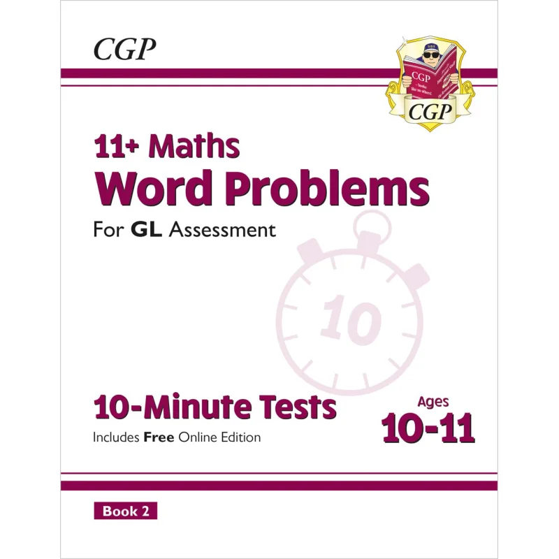 11 GL 10-минутных испытаний. Проблемы с математическими словами в возрасте 1011 Книга 2 с онлайн-идением Команда CGP 9781837741090
11 GL 10-минутных испытаний. Проблемы с математическими словами в возрасте 1011 Книга 2 с онлайн-идением Команда CGP 9781837741090