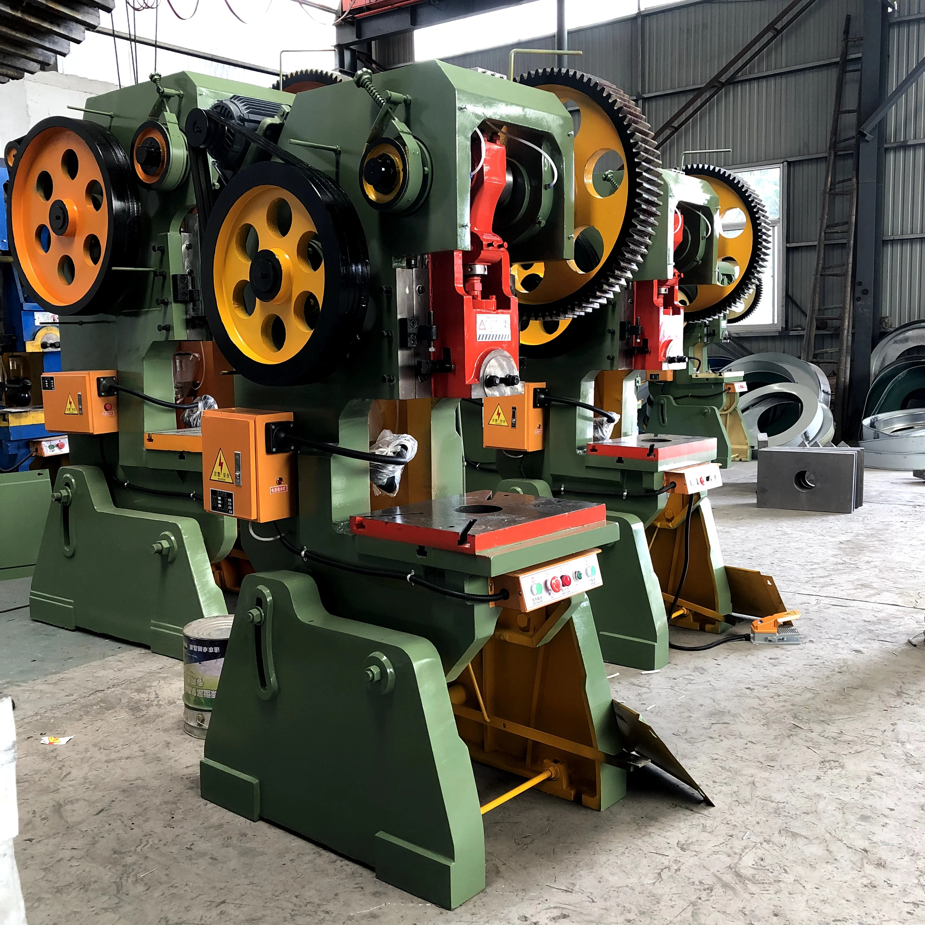 Sale16T Mechanical Power Press 16 Ton Power Press Punching Machine for Metal Hole
Sale16T Mechanical Power Press 16 Ton Power Press Punching Machine for Metal Hole