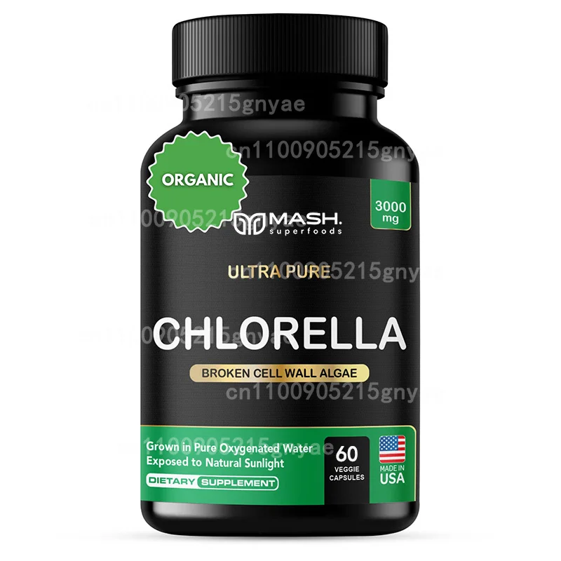Chlorophyll Supplement (60 Capsules) | Aids Body's Blood Cleansing Function, Boosts Immunity & Intestinal Health
Chlorophyll Supplement (60 Capsules) | Aids Body's Blood Cleansing Function, Boosts Immunity & Intestinal Health