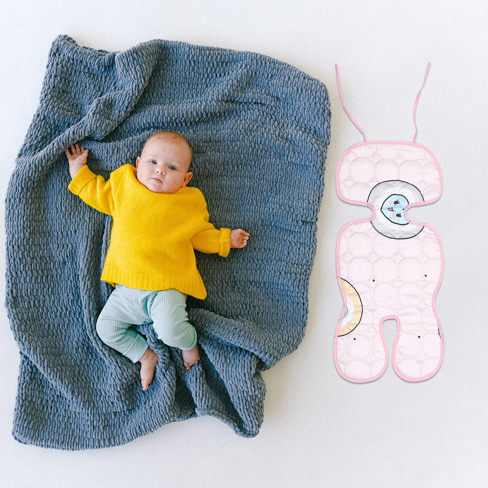 Seat Cushion Baby Stroller Mat Newborn Infant Cooling Pad Emulsion Liner Insert Sleeping
Seat Cushion Baby Stroller Mat Newborn Infant Cooling Pad Emulsion Liner Insert Sleeping