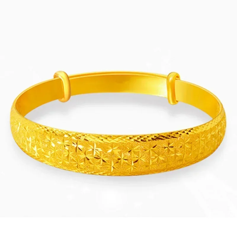 24k Gold Bracelet Women's 9999 Real Gold Bracelet Wide Face Dragon Phoenix Bracelet Adjustable 18K Gold
24k Gold Bracelet Women's 9999 Real Gold Bracelet Wide Face Dragon Phoenix Bracelet Adjustable 18K Gold