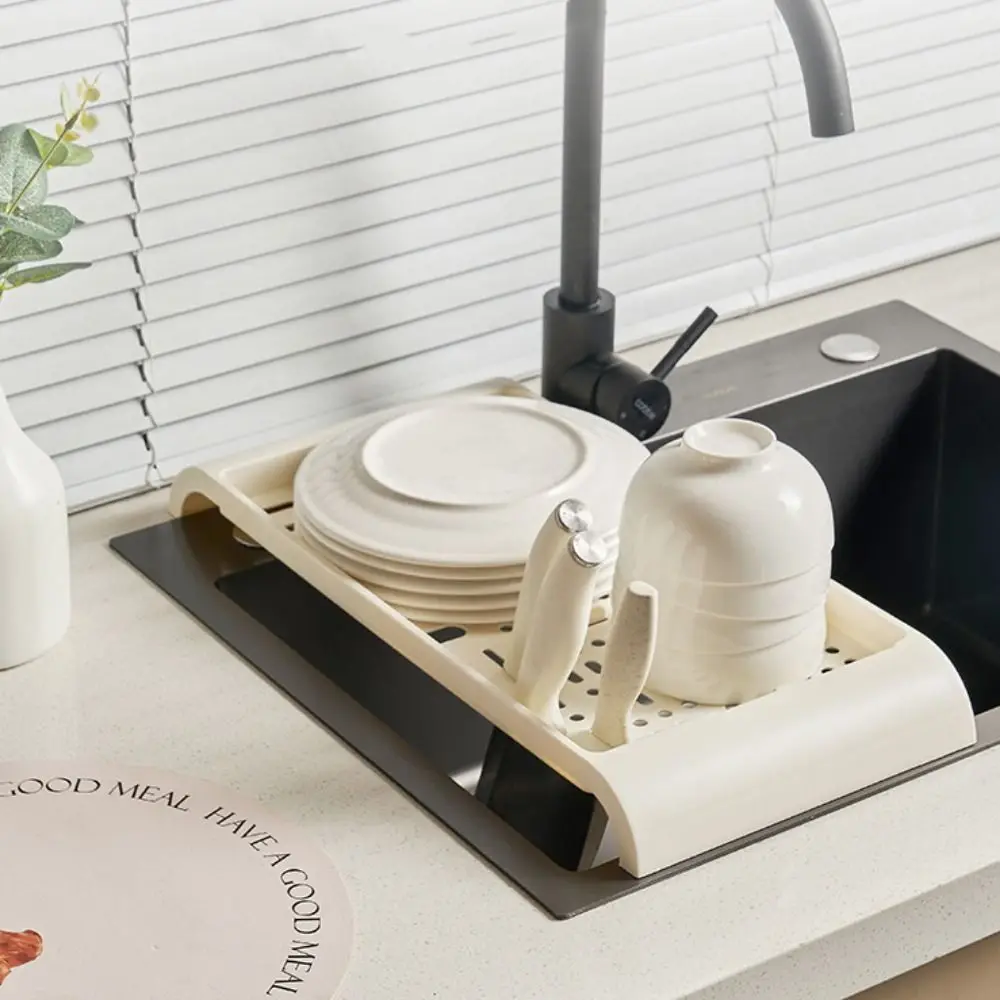 Non-stick Kitchen Sink Rack Plastic Slot Design Kitchen Storage Draining Rack Multihole Bathroom Storage Tray
Non-stick Kitchen Sink Rack Plastic Slot Design Kitchen Storage Draining Rack Multihole Bathroom Storage Tray
