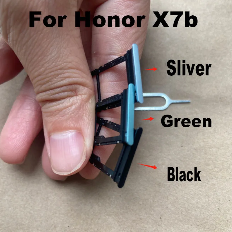 New For Huawei Honor X7b Sim Card Tray Slot Holder Socket Adapter Connector Repair Parts Replacement
New For Huawei Honor X7b Sim Card Tray Slot Holder Socket Adapter Connector Repair Parts Replacement