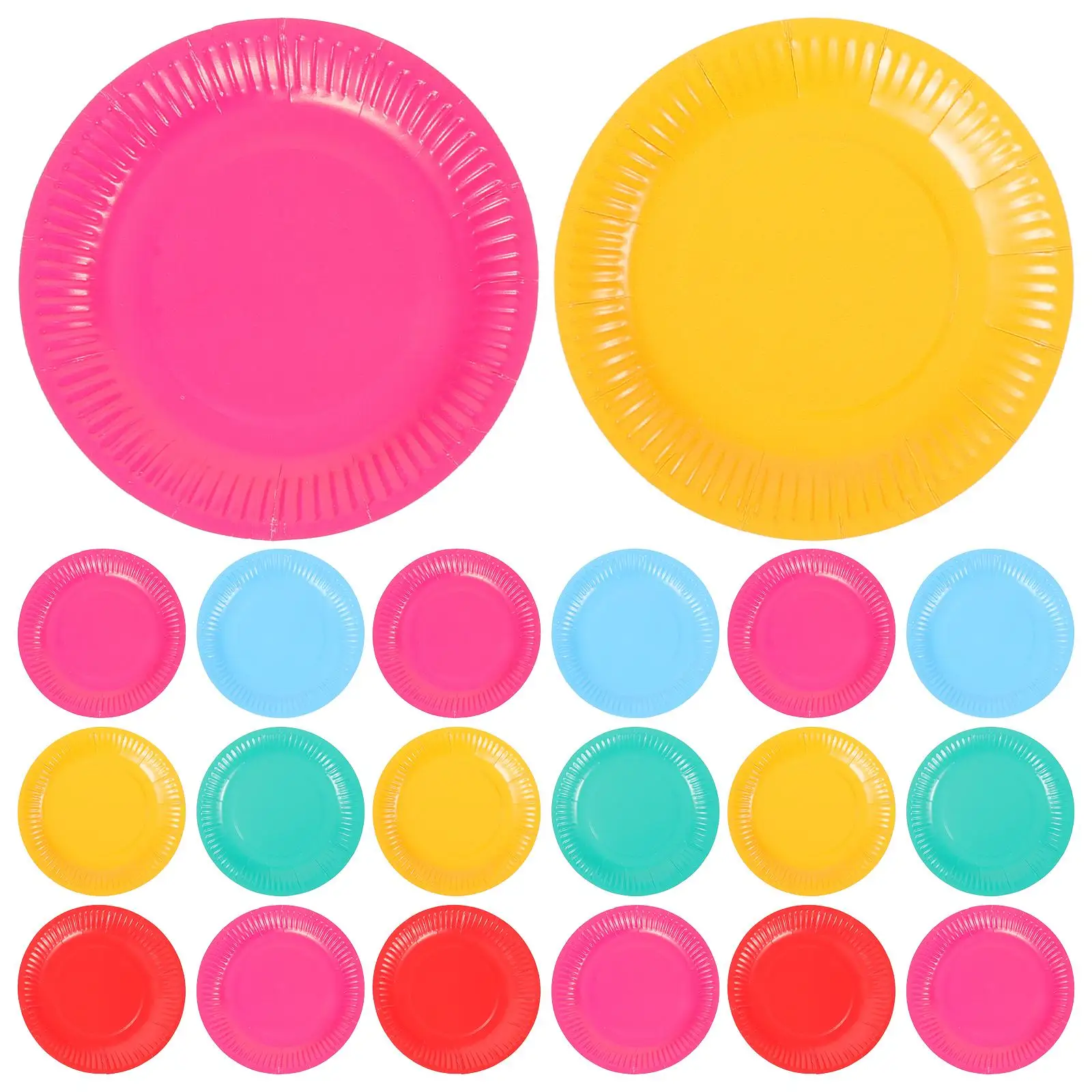 Colorful Paper Plates Disposable Eco Friendly Food Grade Safe Party Tray Cake Platter Celebrations Bright Non
Colorful Paper Plates Disposable Eco Friendly Food Grade Safe Party Tray Cake Platter Celebrations Bright Non