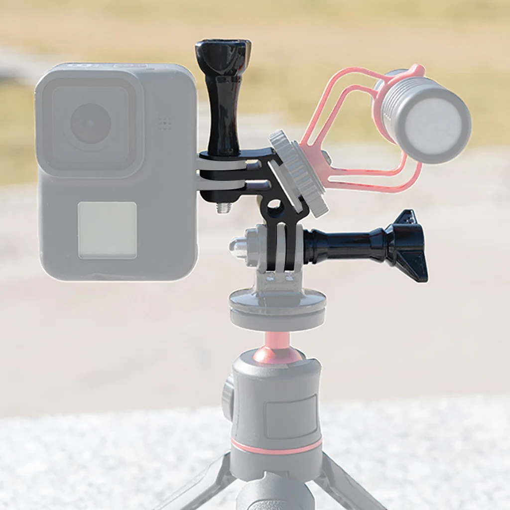 90 Degree Adapter Vertical Elbow Mount with Cold Shoe Mount for GoPro Hero 11 10 for DJI Osmo Action for Insta360 Action Camera
90 Degree Adapter Vertical Elbow Mount with Cold Shoe Mount for GoPro Hero 11 10 for DJI Osmo Action for Insta360 Action Camera