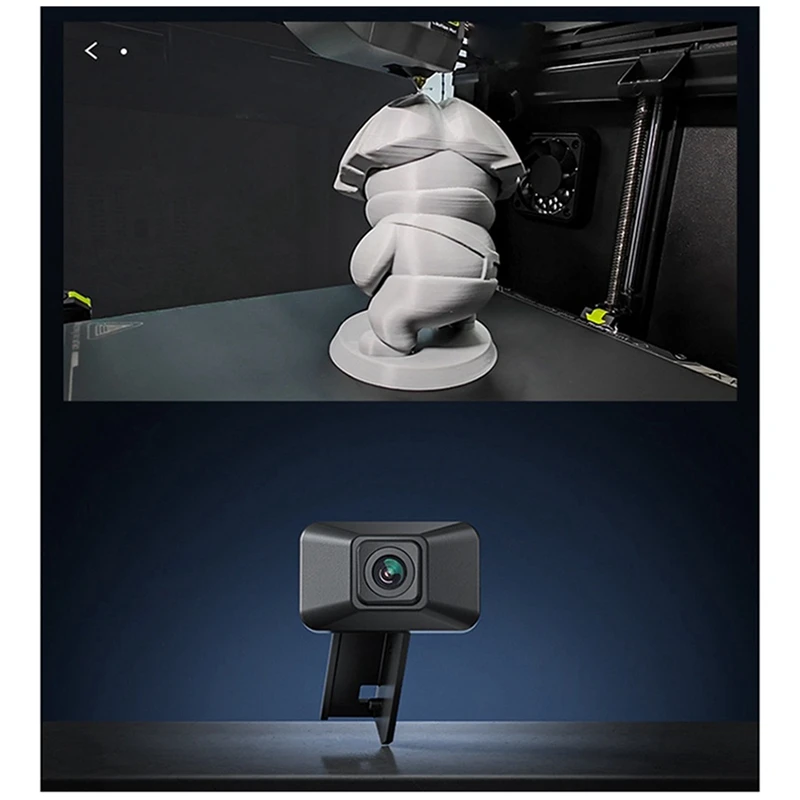 K1 AI Camera HD Quality AI Detection Time Lapse Suitable For Mounting Creality K1 MAX 3D Printer Replacement Accessories
K1 AI Camera HD Quality AI Detection Time Lapse Suitable For Mounting Creality K1 MAX 3D Printer Replacement Accessories