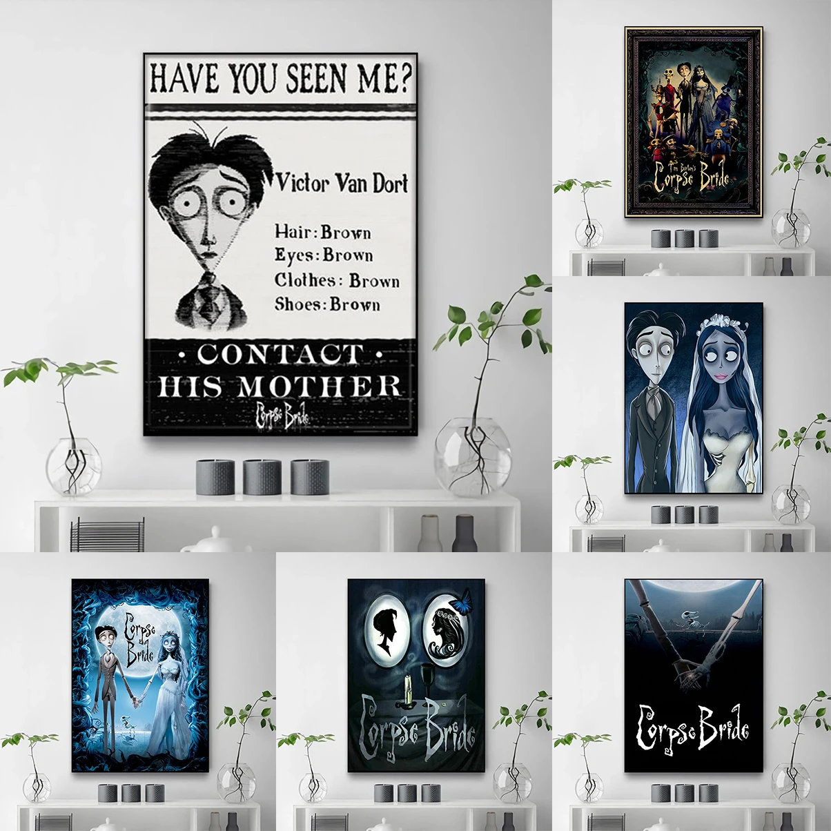 C-Corpse Bride Cartoon Poster Wall Decor Room Aesthetic Art Mural Decoration Bedroom For Home Decorative Picture Vintage Posters 
C-Corpse Bride Cartoon Poster Wall Decor Room Aesthetic Art Mural Decoration Bedroom For Home Decorative Picture Vintage Posters