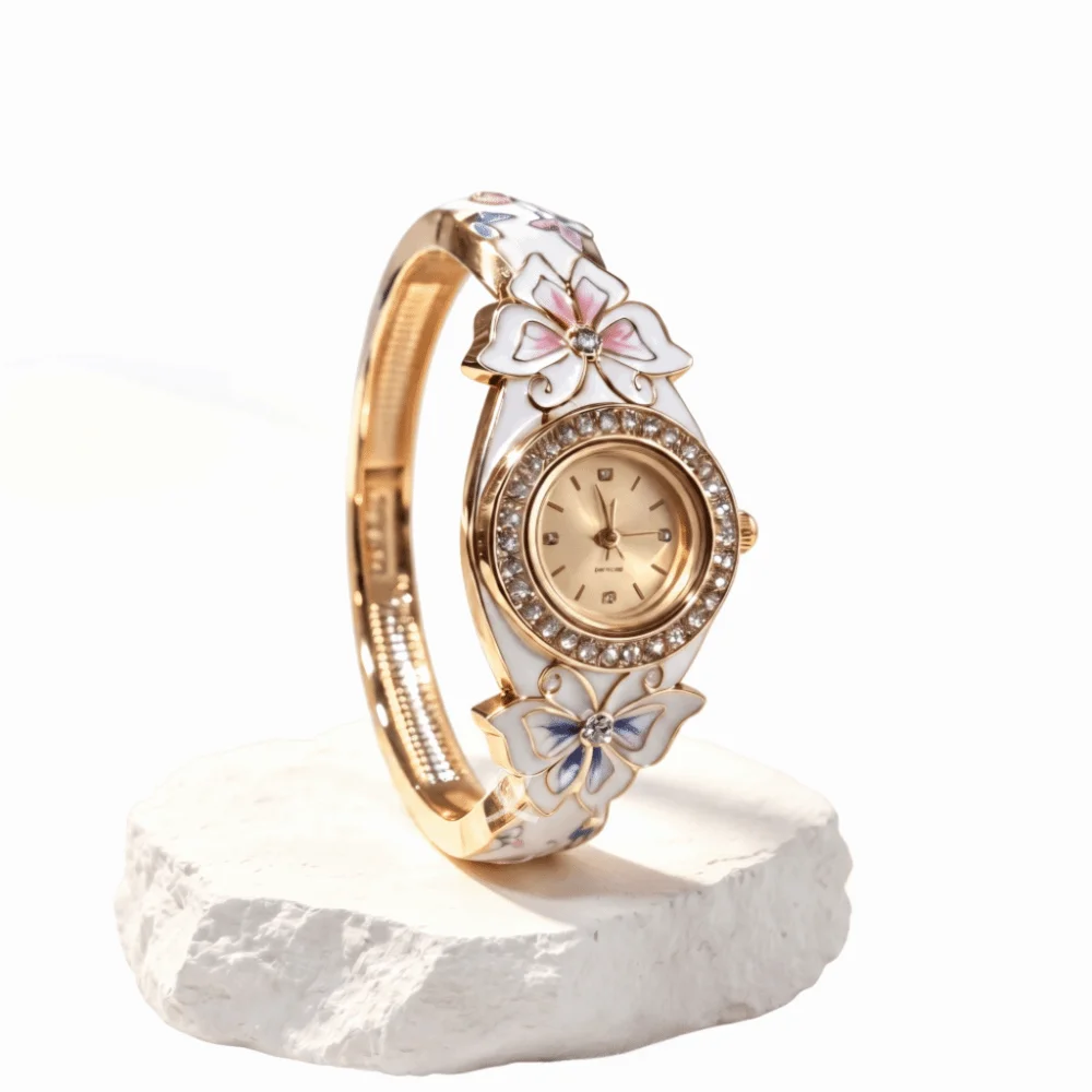 Butterfly Enamel Butterfly Enamel Bracelet Watch Hollow Bracelet Fashionable Bracelet Watch Luxurious Stylish Enamel Watch
Butterfly Enamel Butterfly Enamel Bracelet Watch Hollow Bracelet Fashionable Bracelet Watch Luxurious Stylish Enamel Watch