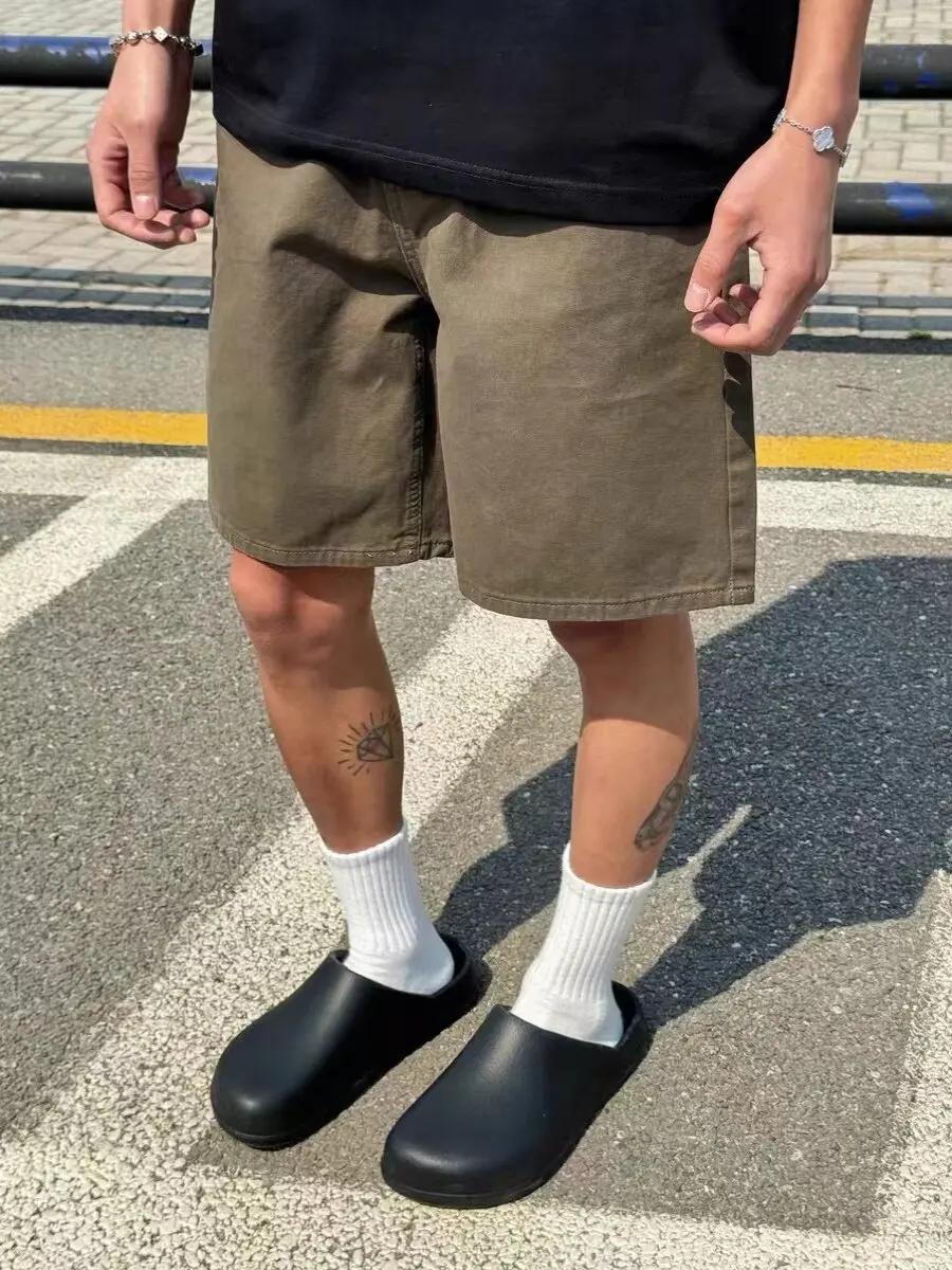 American Style Vintage Casual Summer Coffee Color Jeans Shorts Men's CleanFit Slim Straight Five-Point Pants
American Style Vintage Casual Summer Coffee Color Jeans Shorts Men's CleanFit Slim Straight Five-Point Pants
