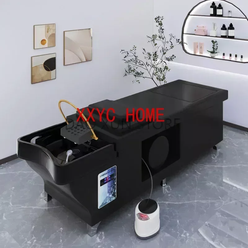Portable Hair Washing Bed Stylist Water Circulation Water Storage Shampoo Sink Chair Behandelstoel Furniture MQ50SC
Portable Hair Washing Bed Stylist Water Circulation Water Storage Shampoo Sink Chair Behandelstoel Furniture MQ50SC
