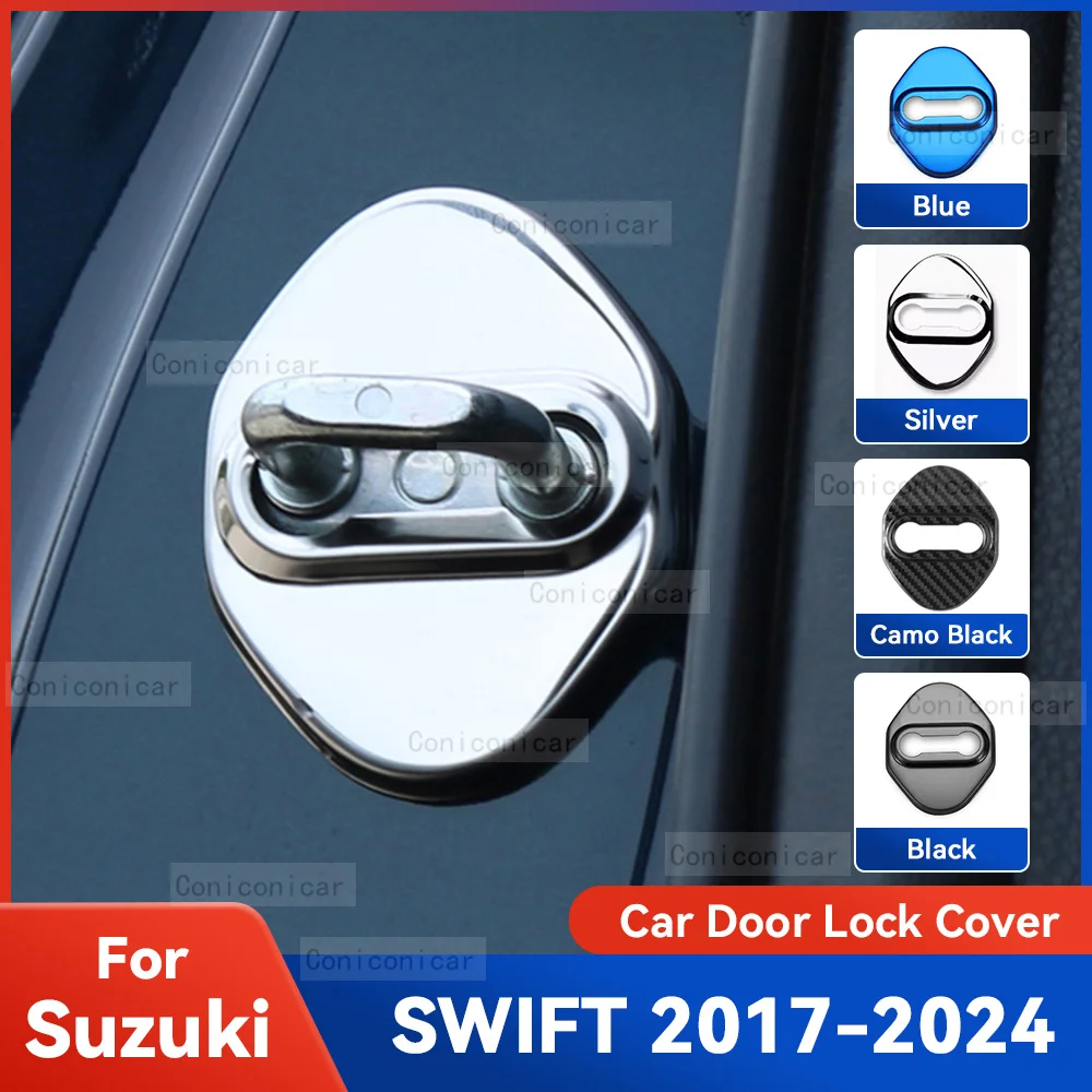 Auto Car Door Lock Protect Cover Emblems Case Stainless Steel Decoration For SUZUKI SWIFT 2017-2024 Protection Accessories
Auto Car Door Lock Protect Cover Emblems Case Stainless Steel Decoration For SUZUKI SWIFT 2017-2024 Protection Accessories