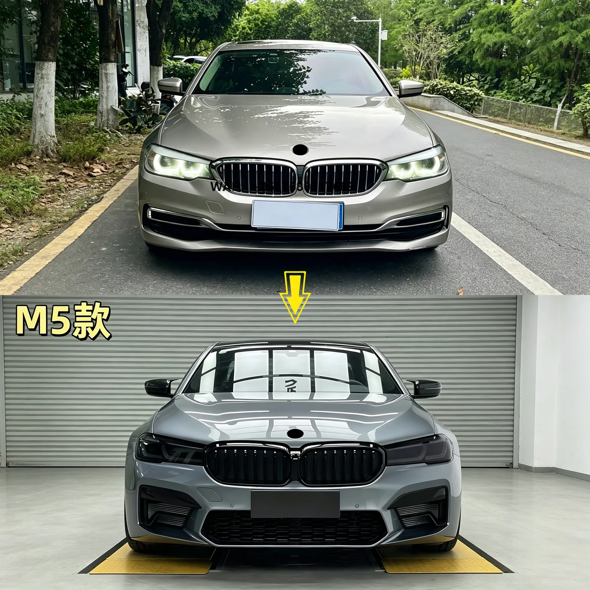 For G30 upgrade M5 body kit MT 5 Series Facelift Rear & Front Bumper Set Sport 2017-2020 Pre-LCI Upgrade to 2021+ LCI
For G30 upgrade M5 body kit MT 5 Series Facelift Rear & Front Bumper Set Sport 2017-2020 Pre-LCI Upgrade to 2021+ LCI