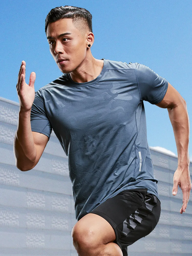Sports Quick-drying Short Sleeve Loose Fitness Running T-Shirt Sports Casual Top mens t shirts
Sports Quick-drying Short Sleeve Loose Fitness Running T-Shirt Sports Casual Top mens t shirts