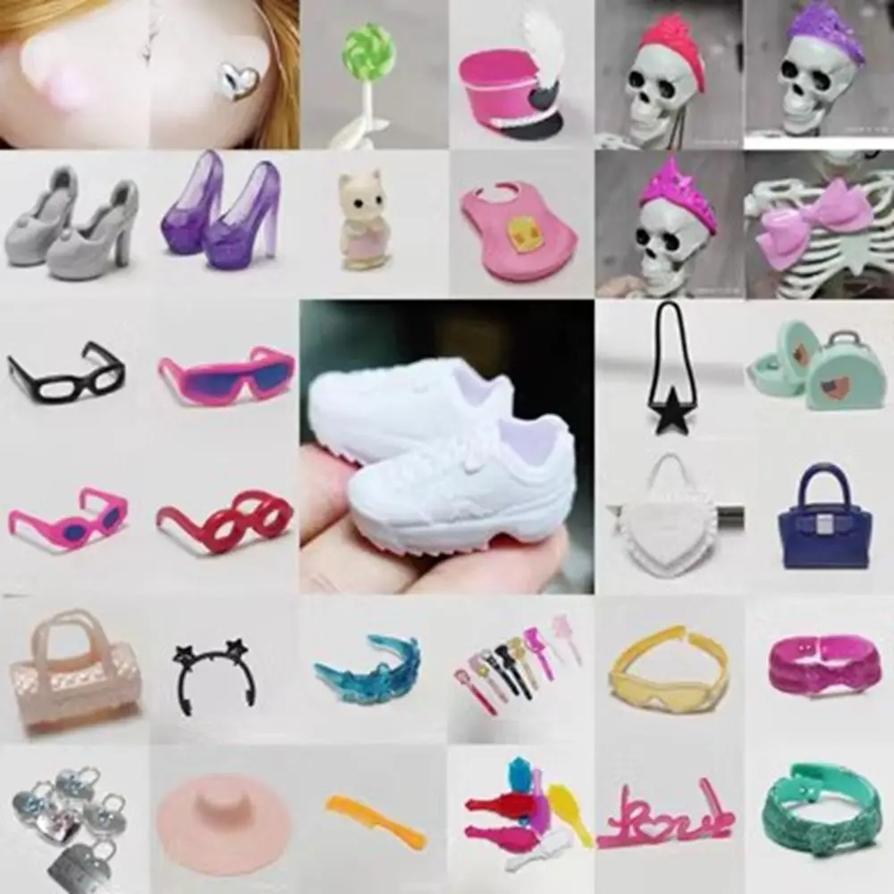 DIY Toys Plastic Doll High Heels Cute Fashion Doll Sneakers Accessories Casual Wear 1/6 Doll Accessories 30cm 1/6 Dolls
DIY Toys Plastic Doll High Heels Cute Fashion Doll Sneakers Accessories Casual Wear 1/6 Doll Accessories 30cm 1/6 Dolls