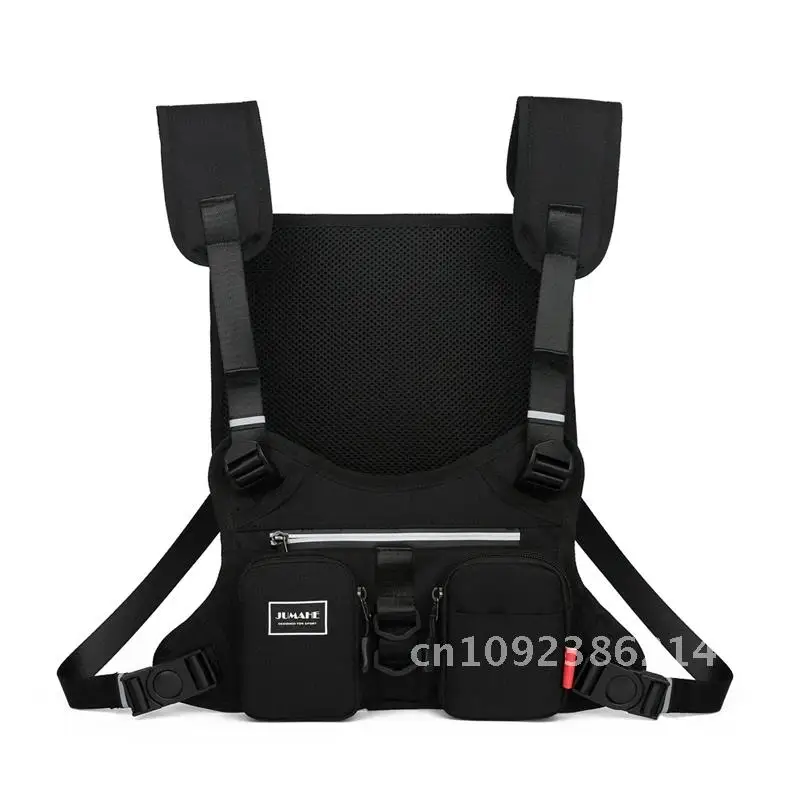 Reflective Sports Bags For Streetwear 2023 New Chest Rig Bag Nylon Male Bag Functional Vest Chest Men Men Waist Pocket Hip-hop
Reflective Sports Bags For Streetwear 2023 New Chest Rig Bag Nylon Male Bag Functional Vest Chest Men Men Waist Pocket Hip-hop