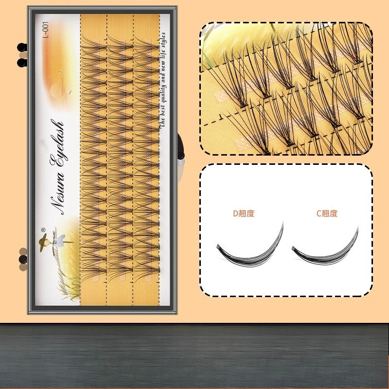 New Fashion False Eyelashes Extension Natural 3D Russian Volume Fake Lashes Individual Cluster Makeups Tools
New Fashion False Eyelashes Extension Natural 3D Russian Volume Fake Lashes Individual Cluster Makeups Tools