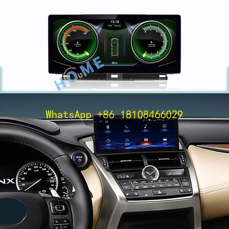 Android 12 8+128G Car Radio Multimedia Player CarPlay Autoradio Stereo GPS Navigation for Lexus NX NX200 NX200T 300h 2014-2021 
Android 12 8+128G Car Radio Multimedia Player CarPlay Autoradio Stereo GPS Navigation for Lexus NX NX200 NX200T 300h 2014-2021