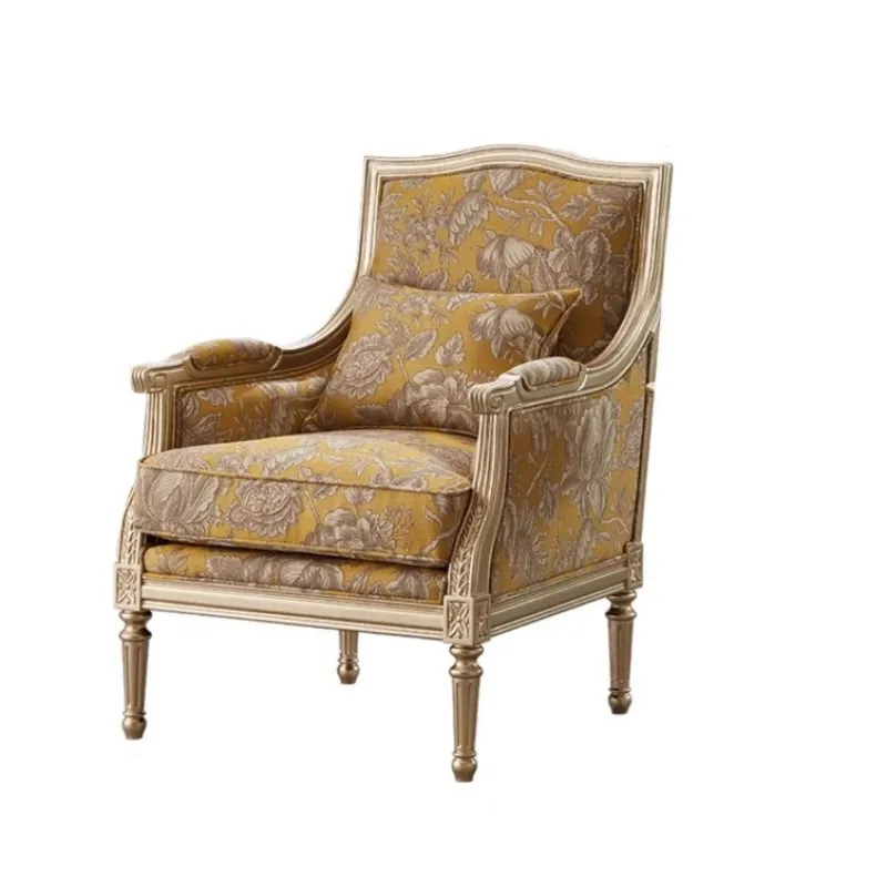 American imported solid wood retro casual single sofa chair French small apartment log color creative fashion tiger chair
American imported solid wood retro casual single sofa chair French small apartment log color creative fashion tiger chair