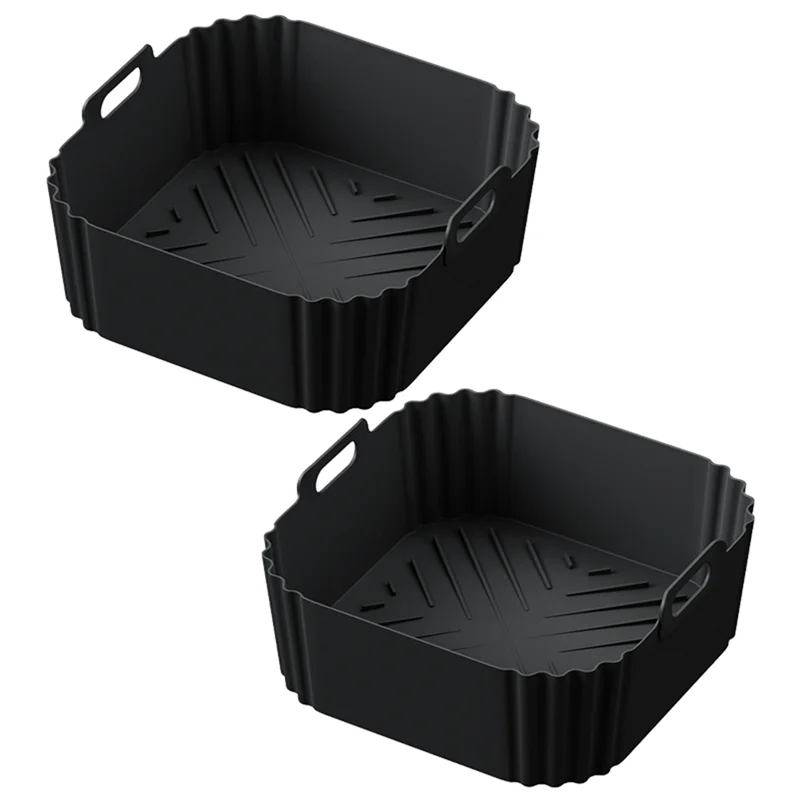 ALIM-2PCS Silicone Air Fryer Liners For Ninja Air Fryer Pro XL AF141 AF140 AF181 Square Air Fryer Liners Reusable Basket B
ALIM-2PCS Silicone Air Fryer Liners For Ninja Air Fryer Pro XL AF141 AF140 AF181 Square Air Fryer Liners Reusable Basket B