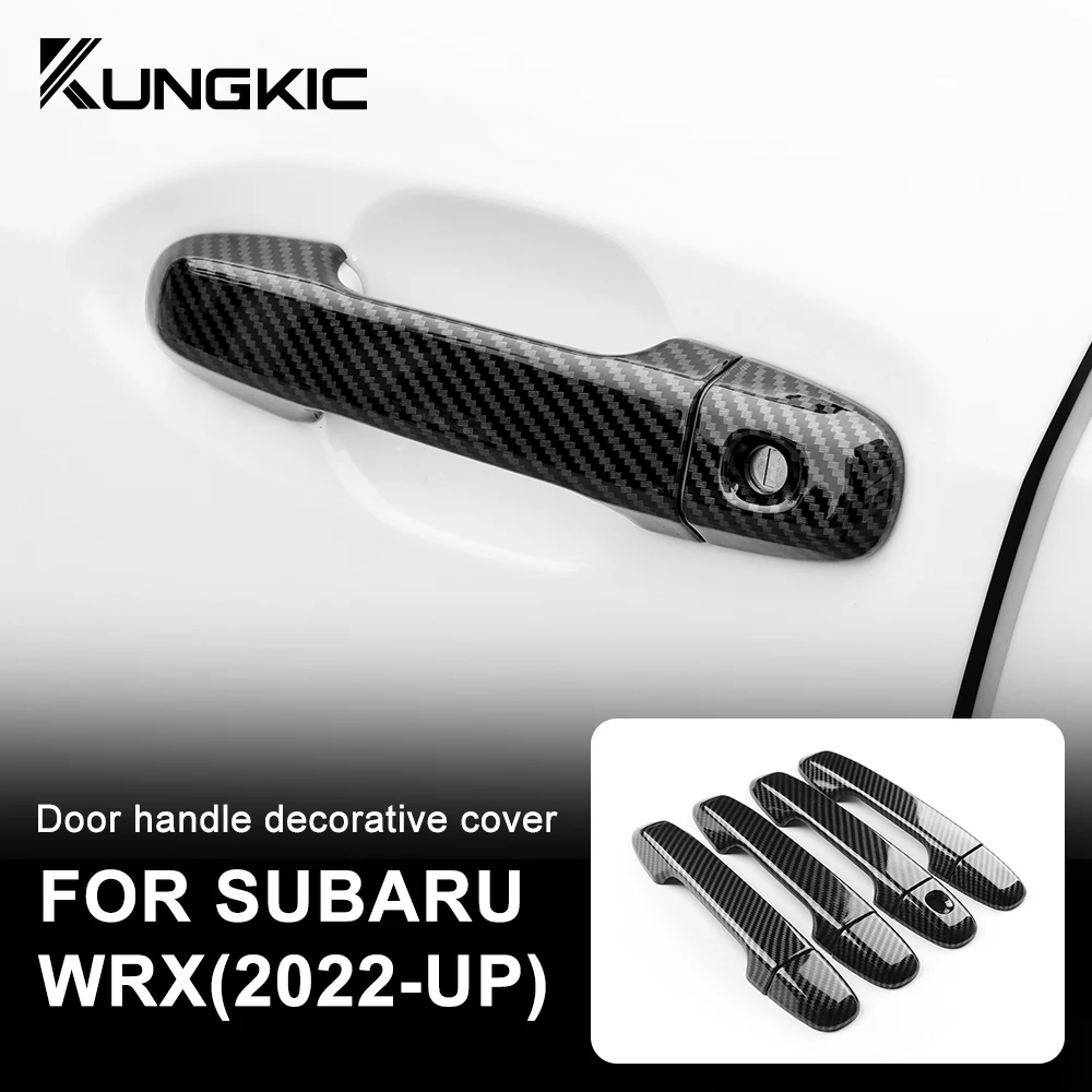 Стильная крышка дверной ручки автомобиля из АБС-углеродного волокна для Subaru WRX 2022 2023 2024, декоративная наклейка RHD LHD, аксессуары
Стильная крышка дверной ручки автомобиля из АБС-углеродного волокна для Subaru WRX 2022 2023 2024, декоративная наклейка RHD LHD, аксессуары