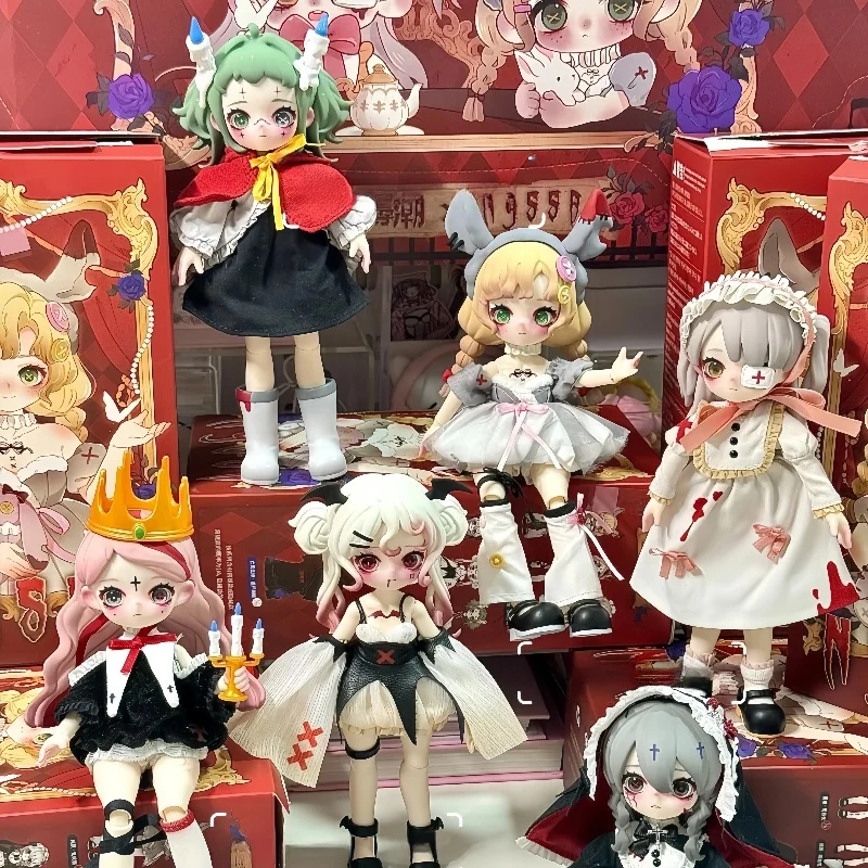 Genuine Nyssa Eerie Nightmare Series 1/12 Bjd Mystery Blind Box Gothic Style Anime Figure Joints Movable Figures Collectible Toy
Genuine Nyssa Eerie Nightmare Series 1/12 Bjd Mystery Blind Box Gothic Style Anime Figure Joints Movable Figures Collectible Toy