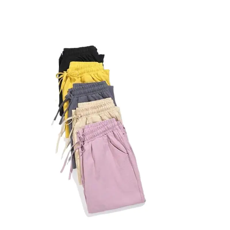 Womens Candy Color Ankle-Length Pants Cotton Linen Harem Pants Solid Soft high quality Trousers Bottoms Sweatpants Oversized
Womens Candy Color Ankle-Length Pants Cotton Linen Harem Pants Solid Soft high quality Trousers Bottoms Sweatpants Oversized