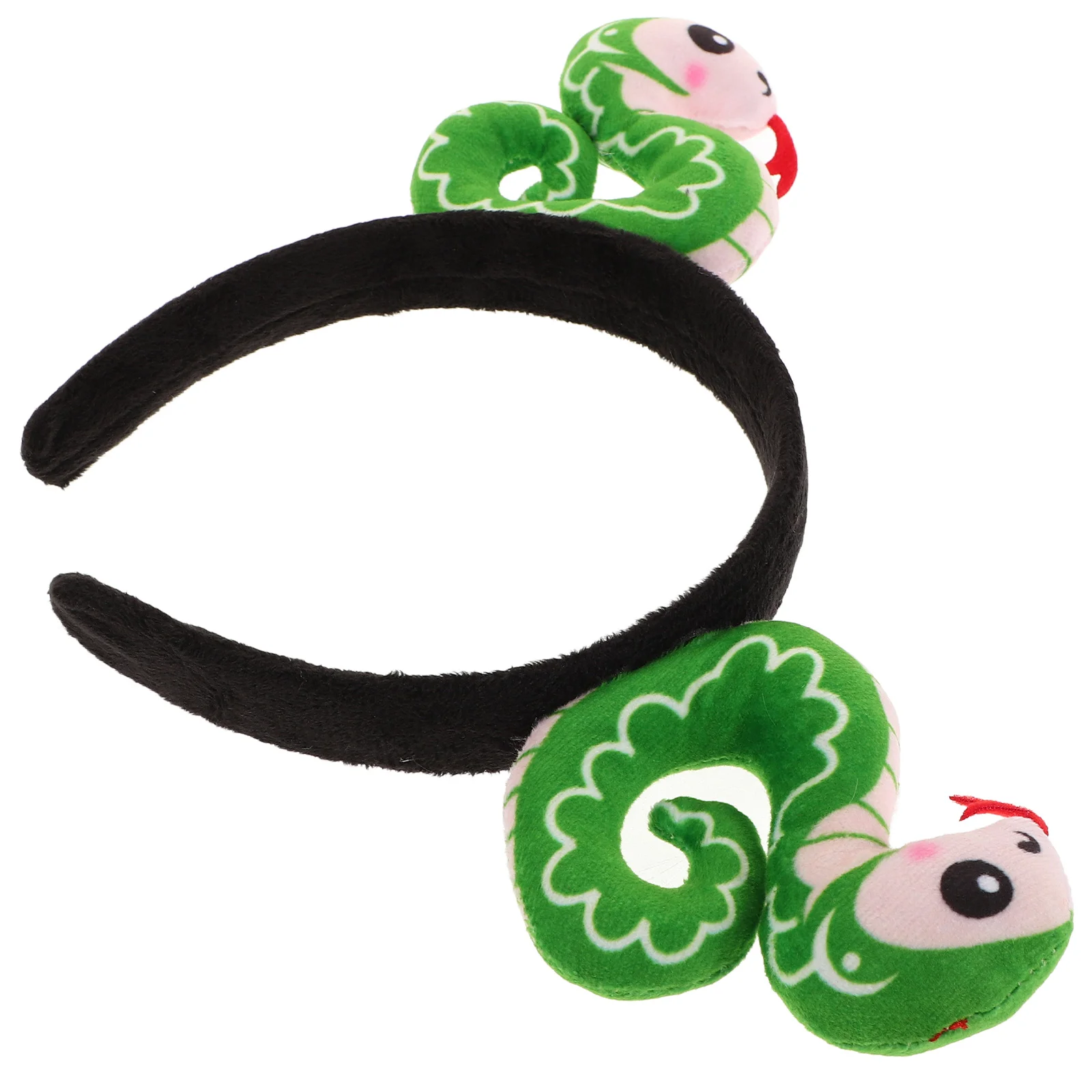 Year of Snake Headdress Costume Headband Lightweight Festive Plush Hair Accessories
Year of Snake Headdress Costume Headband Lightweight Festive Plush Hair Accessories