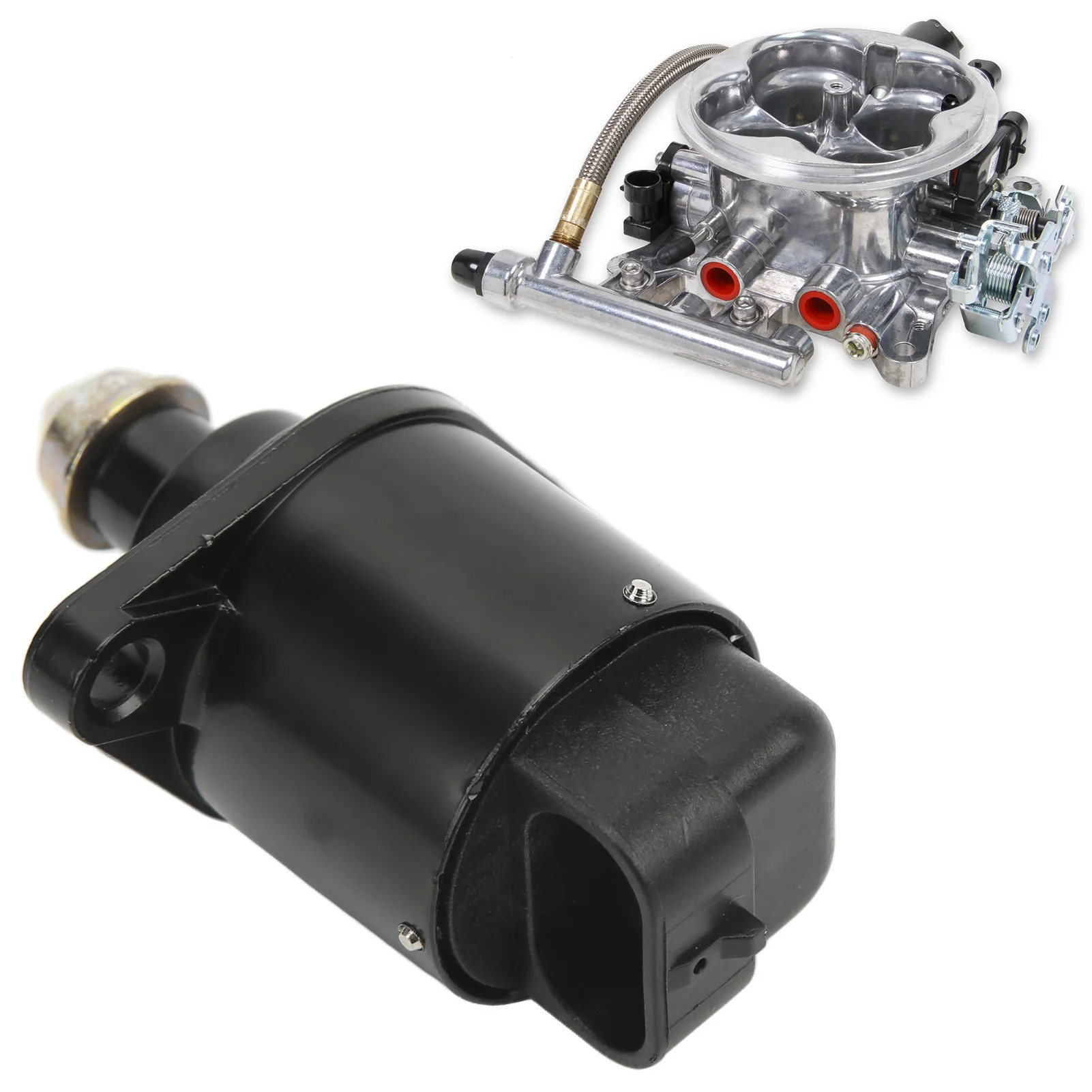 Двигатель холостого хода 543‐105 Замена клапана регулирования воздуха холостого хода для систем Holley Sniper EFI TBI
Двигатель холостого хода 543‐105 Замена клапана регулирования воздуха холостого хода для систем Holley Sniper EFI TBI