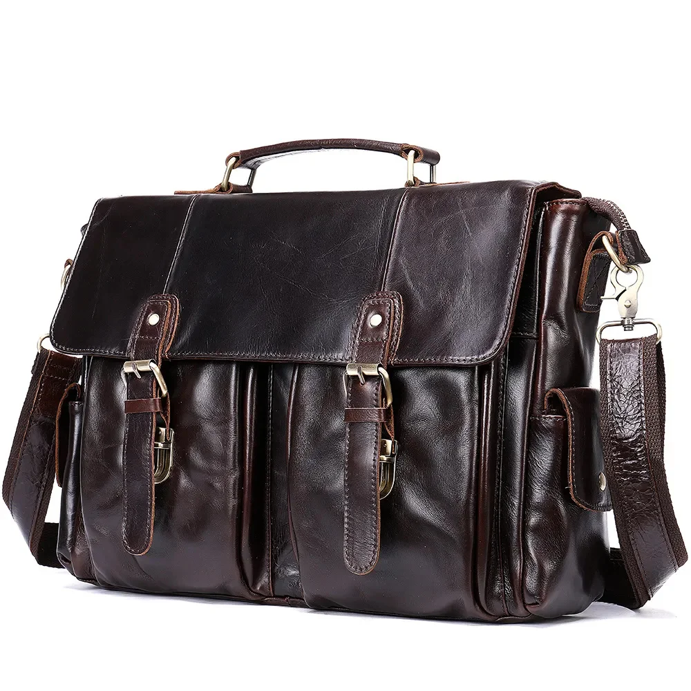 Men's Genuine Leather Messenger Bag Vintage Handbag Casual Horizontal Shoulder s Crossbody For Men 8942
Men's Genuine Leather Messenger Bag Vintage Handbag Casual Horizontal Shoulder s Crossbody For Men 8942