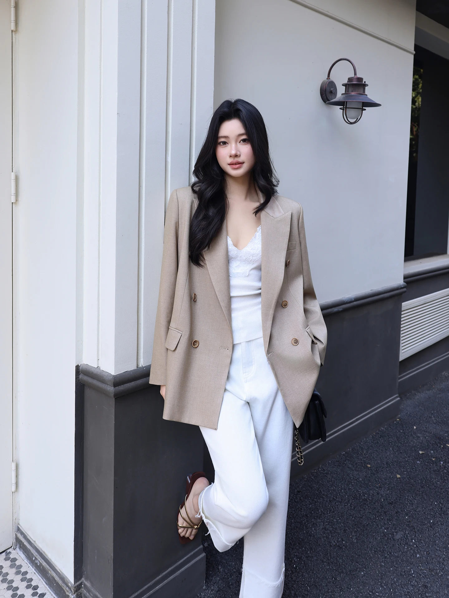 Lao Yang's Personal ME Verona Woolen Suit Women's Faionable Versatile Outerwear Formal Wear Stand Fit mat Sle
Lao Yang's Personal ME Verona Woolen Suit Women's Faionable Versatile Outerwear Formal Wear Stand Fit mat Sle