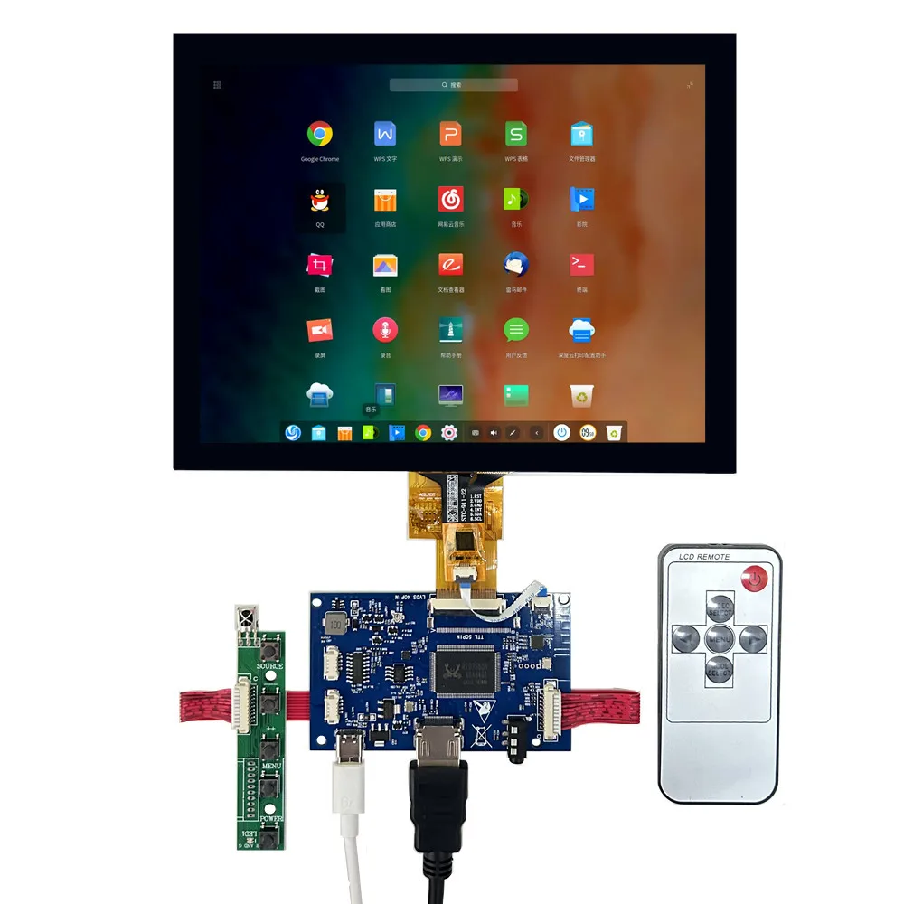 8 Inch IPS LCD Display Screen Audio Driver Control Board Digitizer Touchscreen Monitor For Raspberry Pi Computer Assisted Screen
8 Inch IPS LCD Display Screen Audio Driver Control Board Digitizer Touchscreen Monitor For Raspberry Pi Computer Assisted Screen