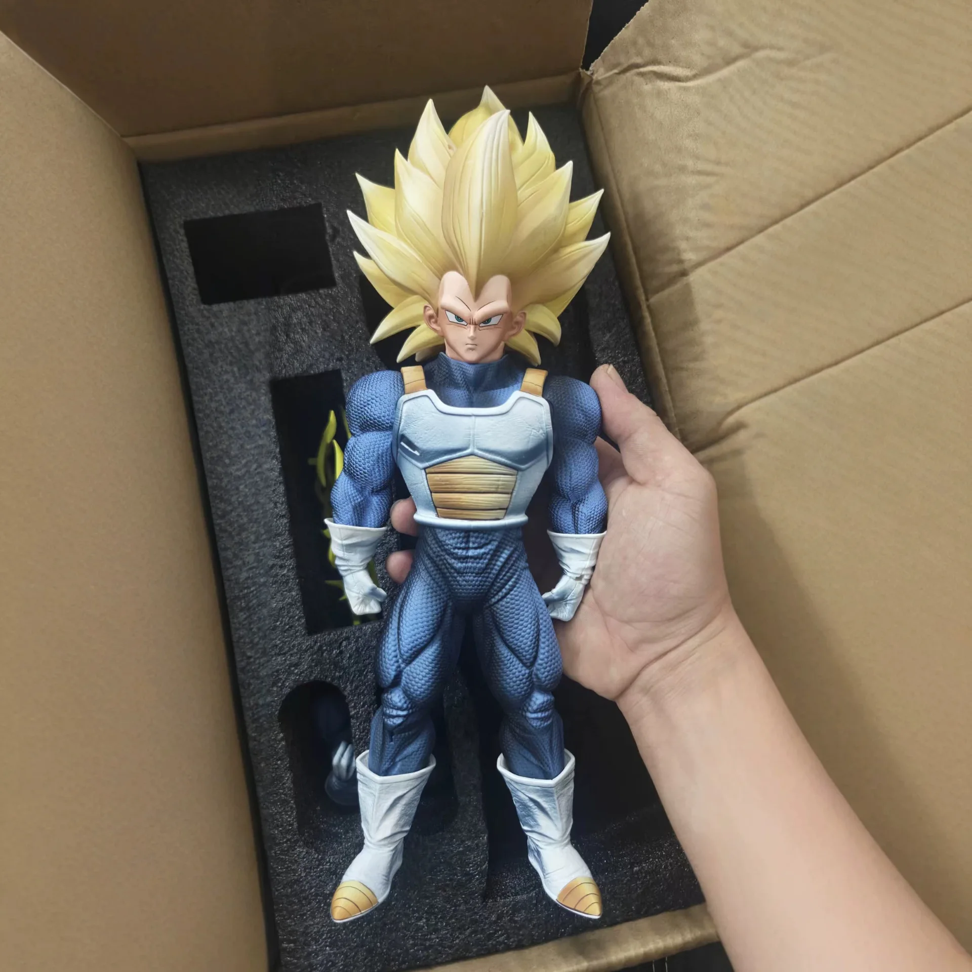 25cm Dragon Ball Super Saiyan 3 Vegeta Figure Model Trendy Ornament Desktop Statue Anime Peripheral Room Decoration Fan
25cm Dragon Ball Super Saiyan 3 Vegeta Figure Model Trendy Ornament Desktop Statue Anime Peripheral Room Decoration Fan