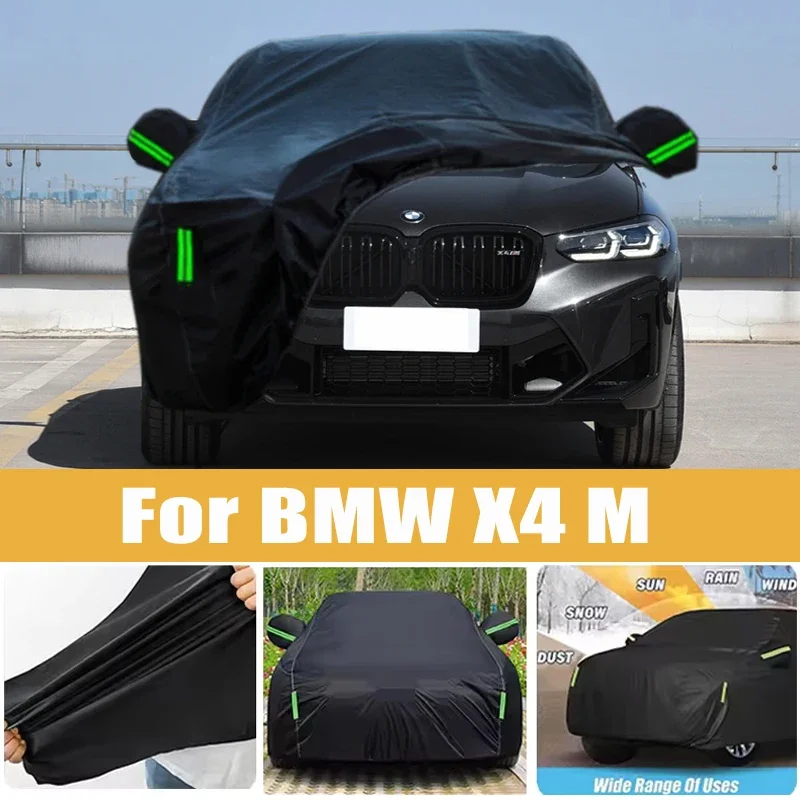 For BMW X4 M Series Full Car Cover Four Seasons Outdoor Sun Anti UV Rain Snow Dust Protection Oxford Cloth Accessories
For BMW X4 M Series Full Car Cover Four Seasons Outdoor Sun Anti UV Rain Snow Dust Protection Oxford Cloth Accessories