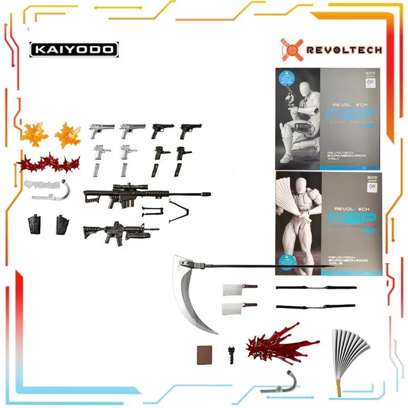 Kaiyodo Produces Finished Movable Dolls and Figurines for The Revolutech Anime Immortal Game Star Character Model
Kaiyodo Produces Finished Movable Dolls and Figurines for The Revolutech Anime Immortal Game Star Character Model