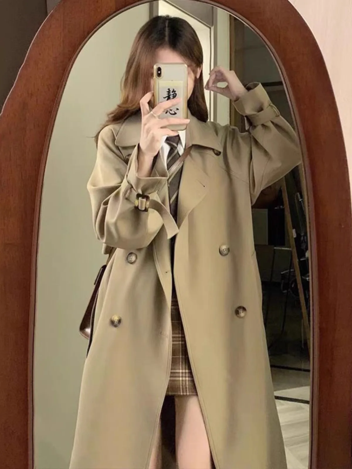 Women'S Fashionable Trench Ol Party Club Woven Coatwear Hot Sale Students Colored Sports Climbing Tailoring Accurate Tie Lazy 
Women'S Fashionable Trench Ol Party Club Woven Coatwear Hot Sale Students Colored Sports Climbing Tailoring Accurate Tie Lazy