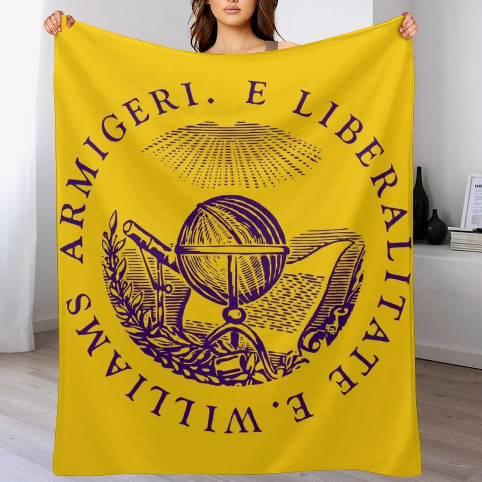 Williams College Throw Blanket Soft Comfort Blanket for Reading Watching TV
Williams College Throw Blanket Soft Comfort Blanket for Reading Watching TV