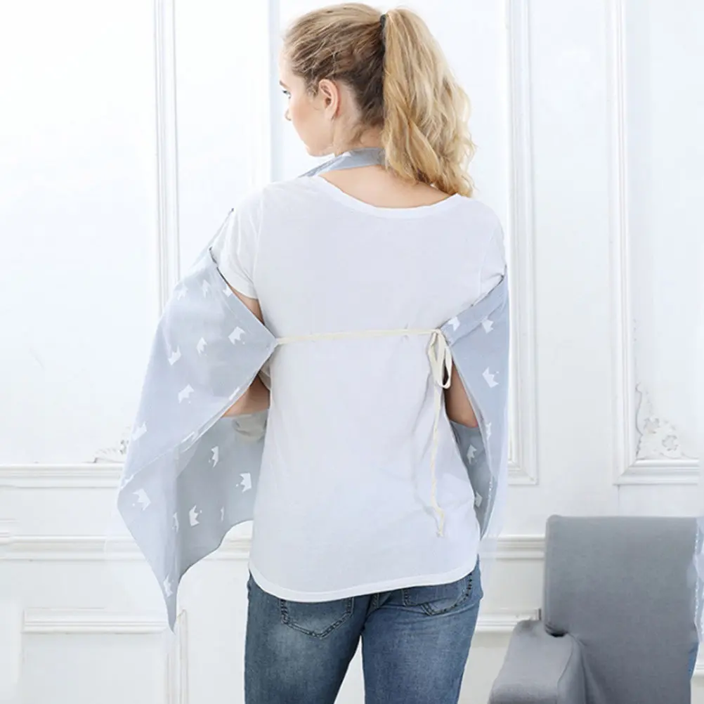Cotton Nursing Cover Multifunctional Breastfeeding Cloak Grey for Outdoor Walk Travel Use Nursing Cover Breastfeeding Cloak
Cotton Nursing Cover Multifunctional Breastfeeding Cloak Grey for Outdoor Walk Travel Use Nursing Cover Breastfeeding Cloak