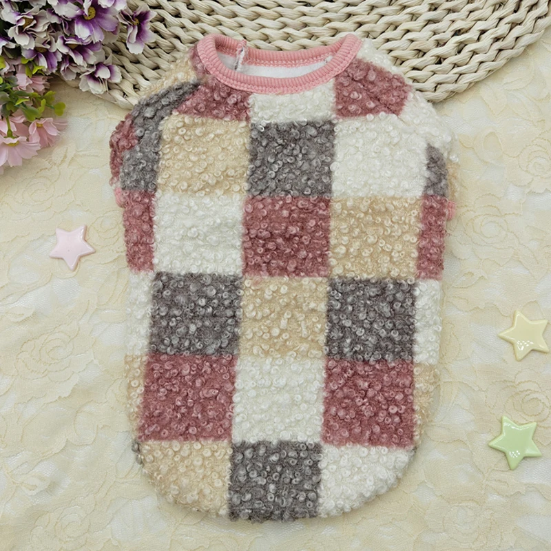 Dog Plush Vest Winter Dog Sweater Warm Plush Dog Clothes Suitable for Small Medium Cats and Dogs Soft Puppy Vest
Dog Plush Vest Winter Dog Sweater Warm Plush Dog Clothes Suitable for Small Medium Cats and Dogs Soft Puppy Vest