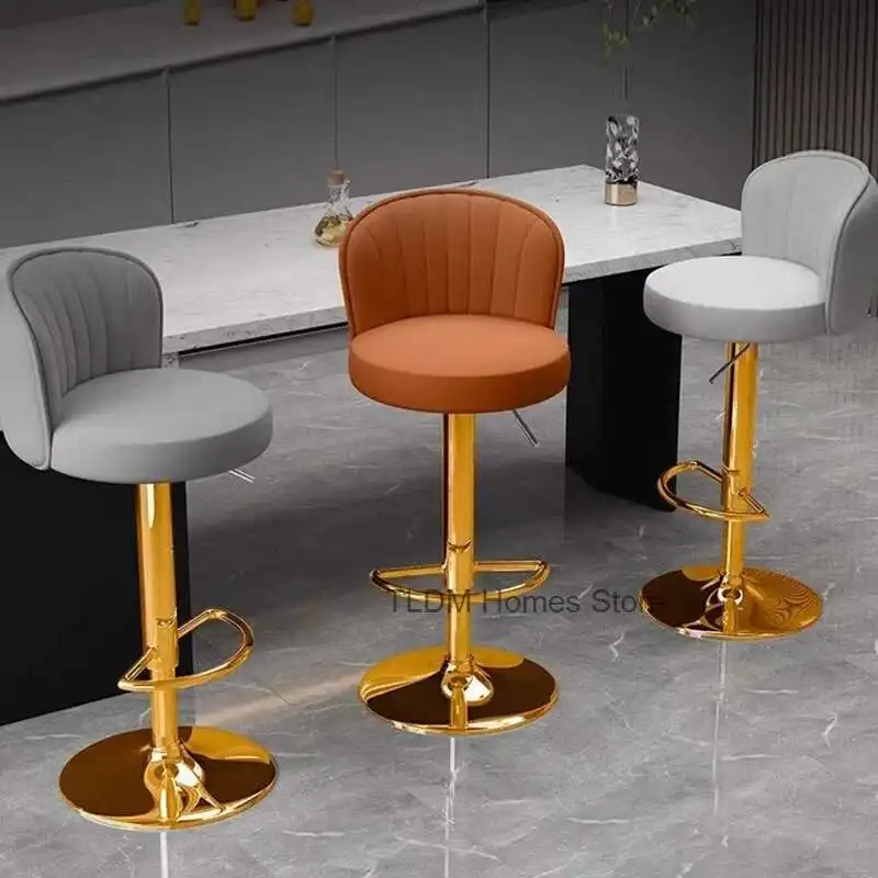 Luxury Office Bar Chair Kitchen Modern Nordic Bar European Home Metal Tabourets De Bar Furniture Decoration
Luxury Office Bar Chair Kitchen Modern Nordic Bar European Home Metal Tabourets De Bar Furniture Decoration