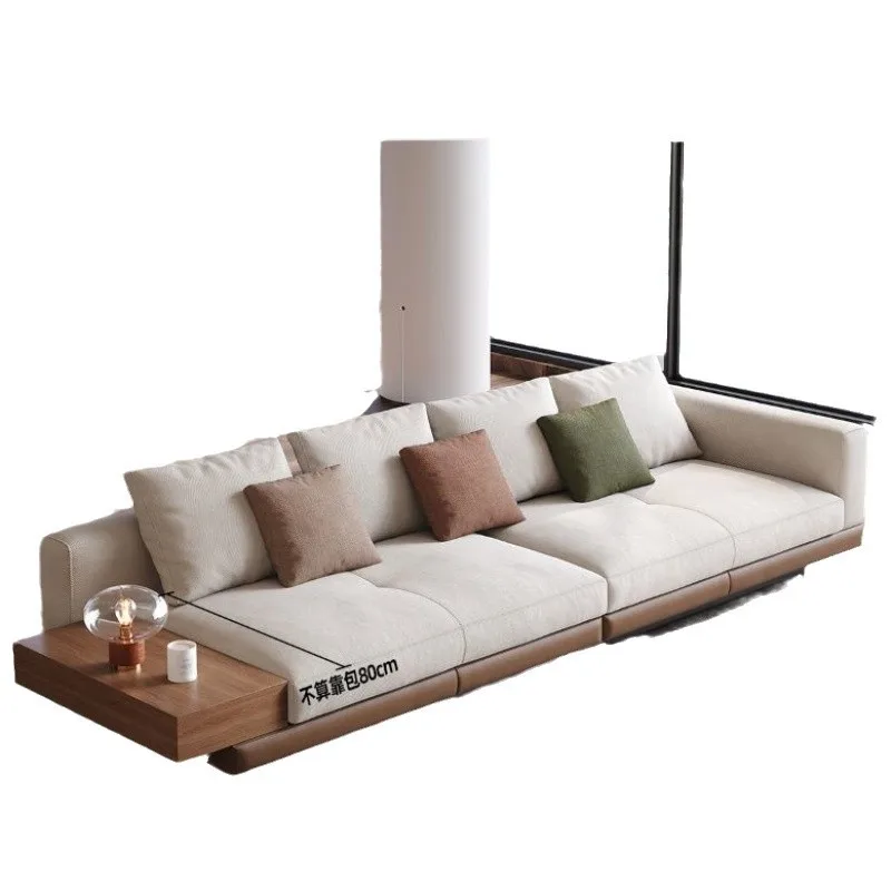 Italian Connelly fleece and linen fabric sofa Modern minimalist large flat-layer straight-row foot
Italian Connelly fleece and linen fabric sofa Modern minimalist large flat-layer straight-row foot