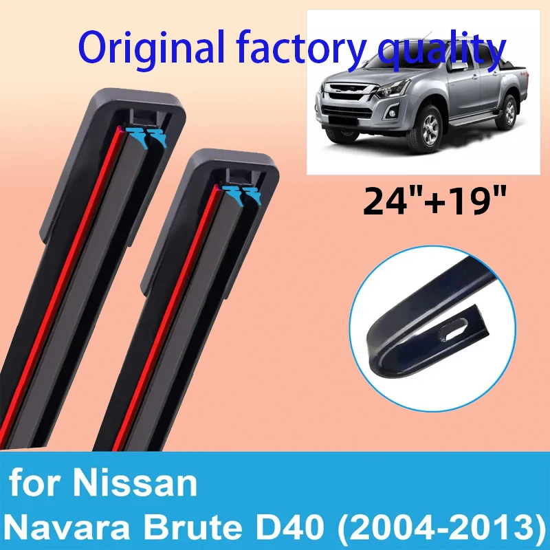 2PCS Car Wiper Blades for 2004-2013 Nissan Navara Brute D40 Front Windscreen Windshield Double Rubber Accessories 2011 2012 2013
2PCS Car Wiper Blades for 2004-2013 Nissan Navara Brute D40 Front Windscreen Windshield Double Rubber Accessories 2011 2012 2013