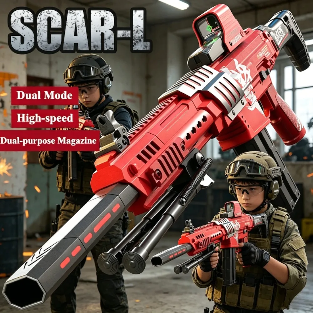 Children's M416 Electric Soft Bullet Gun Toy Can Fire Submachine Gun Model Outdoor CS Shooting Games Perfect Christmas Gift
Children's M416 Electric Soft Bullet Gun Toy Can Fire Submachine Gun Model Outdoor CS Shooting Games Perfect Christmas Gift