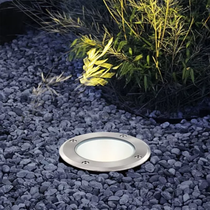 Outdoor IP65 Waterproof Ground-Mounted Recessed LED Lighting Fixture with Remote Control Aluminum Lampshade Tempered Step Lights
Outdoor IP65 Waterproof Ground-Mounted Recessed LED Lighting Fixture with Remote Control Aluminum Lampshade Tempered Step Lights