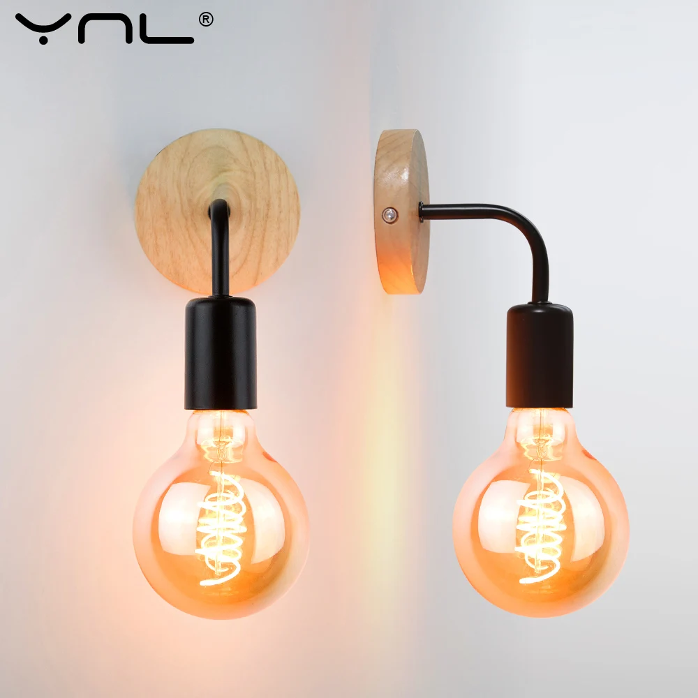 Vintage Wood Wall Lamp E27 220V 110V Sconce Wall Lights Fixture For Bedside Living Room Home Lighting Dining Room Bedroom Lights
Vintage Wood Wall Lamp E27 220V 110V Sconce Wall Lights Fixture For Bedside Living Room Home Lighting Dining Room Bedroom Lights