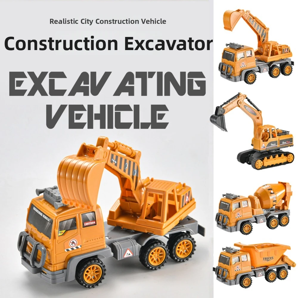 Plastic Kids Classic Simulation Car Yellow 4 Styles Excavator Model Tractor Toy Inertia Engineering Car Toy Children Gift
Plastic Kids Classic Simulation Car Yellow 4 Styles Excavator Model Tractor Toy Inertia Engineering Car Toy Children Gift