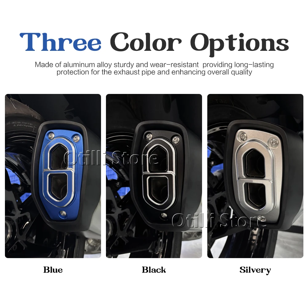 For BMW R 1300 RT R1300RT R 1300RT 2025 2026 New Motorcycle Exhaust Pipe Protection Guard Cover Port Protective Accessories