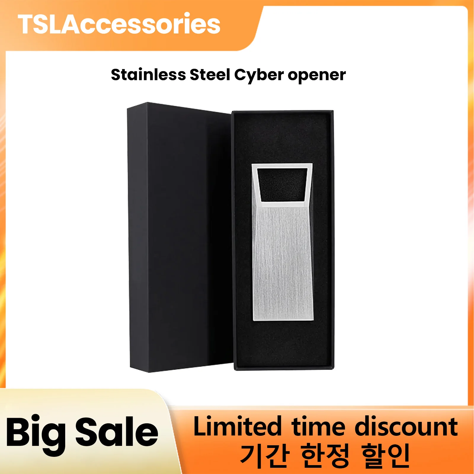 1Pcs Creative Cyber Shaped Opener Bottle Stainless Steel Bottle Opener Lightweight Beer Bottle Opener Outdoor Camping Tool
1Pcs Creative Cyber Shaped Opener Bottle Stainless Steel Bottle Opener Lightweight Beer Bottle Opener Outdoor Camping Tool