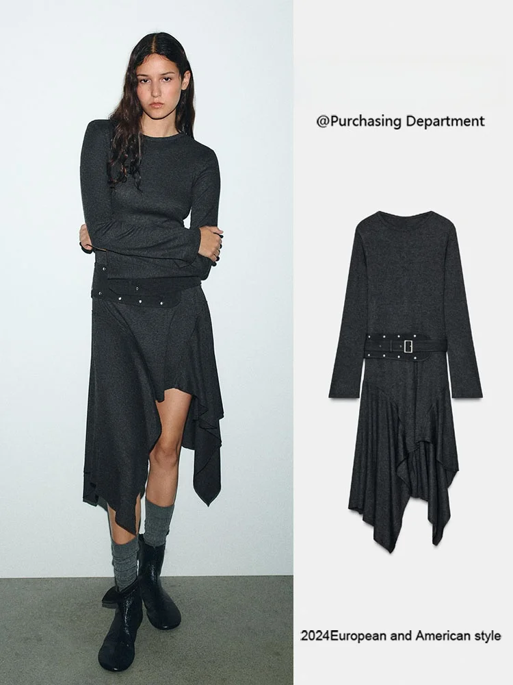 Модный круглый асимметричный миди Dr Ne Long Sve, Новое поступление, зима 2022, женская одежда, универсальное платье Ele
Модный круглый асимметричный миди Dr Ne Long Sve, Новое поступление, зима 2022, женская одежда, универсальное платье Ele