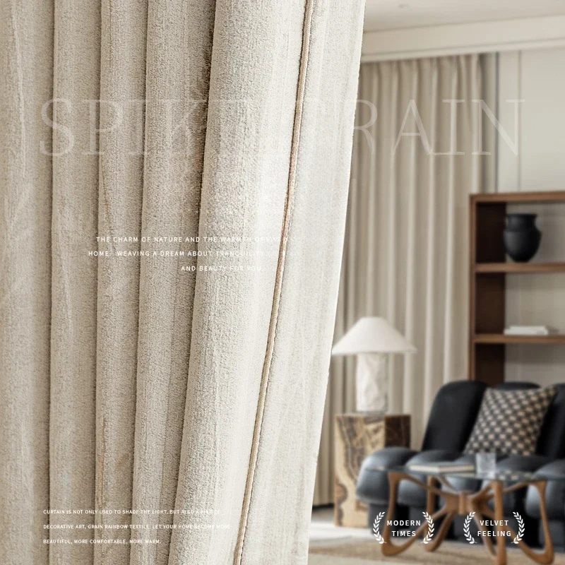 Black Blackout Curtains for Living Room Bedroom Jacquard Thickened Chenille Curtains Customize Windproof Warm Window Home
Black Blackout Curtains for Living Room Bedroom Jacquard Thickened Chenille Curtains Customize Windproof Warm Window Home